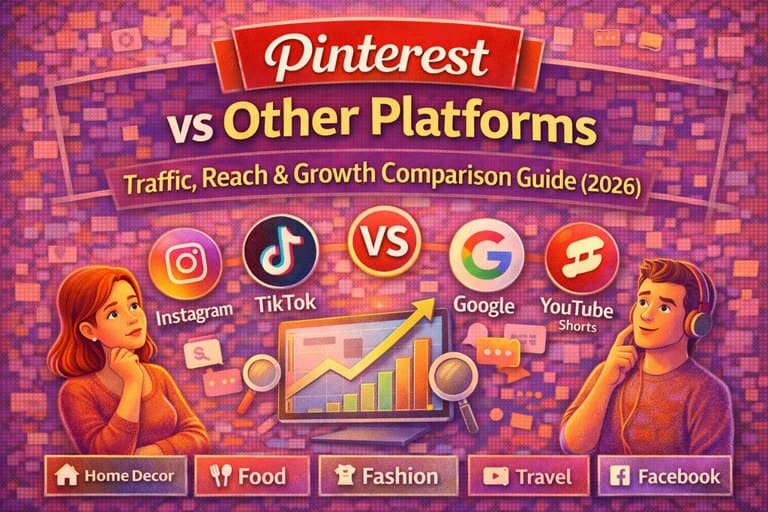 Pinterest vs other social media platforms